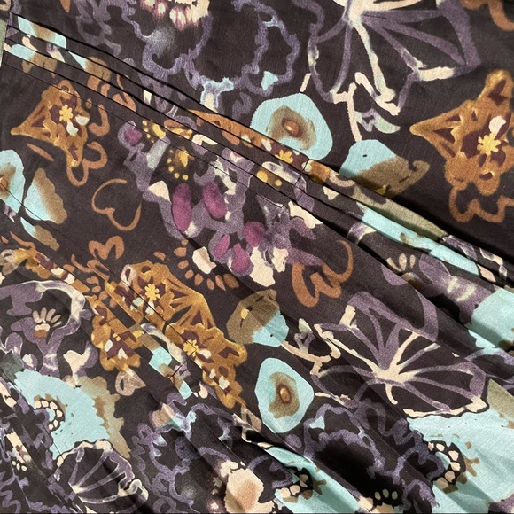 J. Jill A line silk blend skirt - Picture 4 of 5